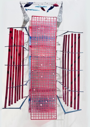 Макеты временных фасадов к выставке «Небеса Кандинского»