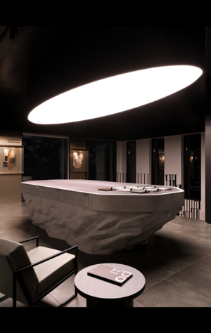 Демонстрационная зона шоу-рума ЖК Mod