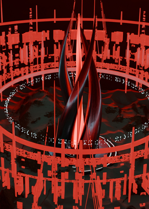 Интерактивный веб-плакат: телепортация PARALLEX