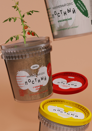 Постный майонез Planty
