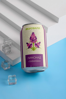 Дизайн упаковки лимонадов ВкусВилл