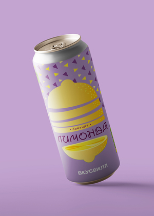 Упаковка для серии лимонадов ВКУСВИЛЛ