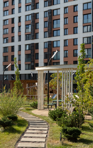 Благоустройство дворов ЖК "Nagatino i-Land"