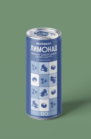 Упаковка лимонадов ВкусВилл