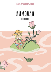 Упаковка для летних лимонадов Вкусвилл