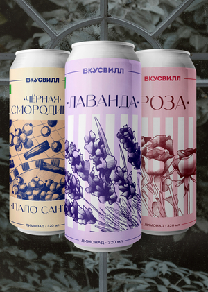 Упаковка лимонада ВКУСВИЛЛ