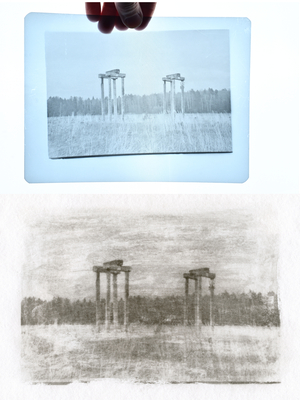 Гуашью с фотоплёнки