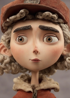 Обучение генеративной нейросети под стиль персонажей студии Laika