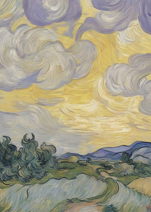 Обучение генеративной нейросети // создание изображений в стиле Ван Гога