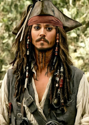 Обучение нейросети в создании Джека Воробья