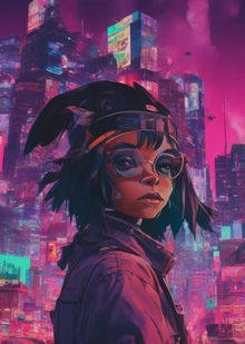 Обучение генеративной нейросети стилю Gorillaz