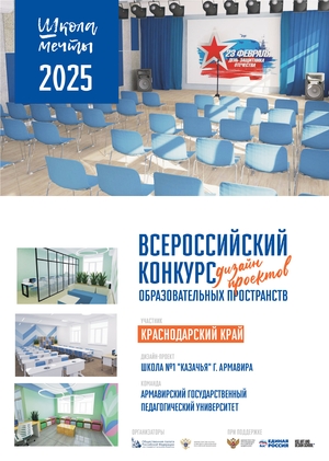 Проект интерьера  «Лучшее интерьерное решение учительской»