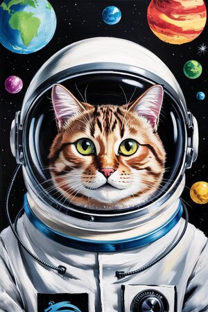 Cat Impressionist // Обучение генеративной нейросети