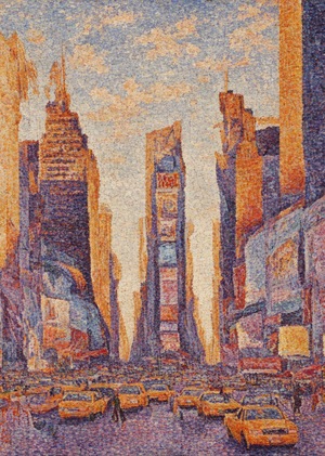 Обучение нейросети: стиль Поля Синьяка