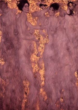 Обучение генеративной нейросети работами Густава Климта