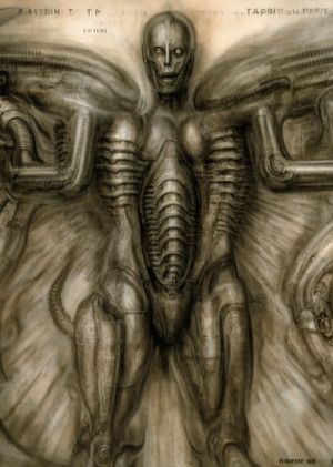 Обучение генеративной модели на творчестве Г. Р. Гигера