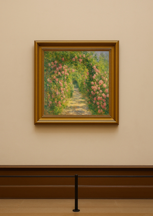 Обучение SD генерациям в стиле Моне