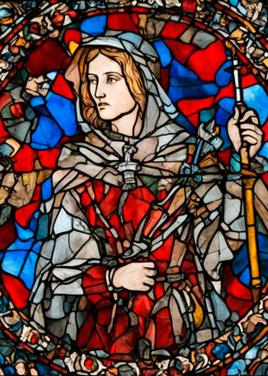 Обучение генеративной нейросети под стиль готического витража