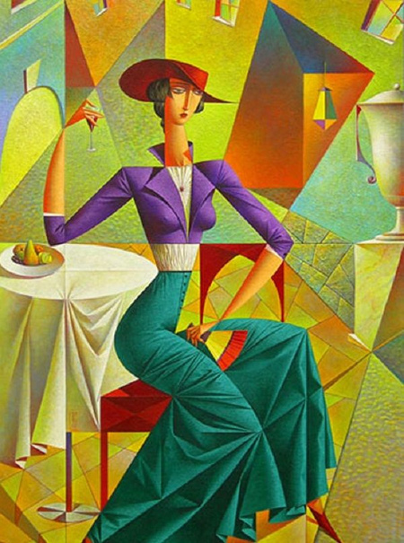 Генерация изображений в стилистике Георгия Курасова