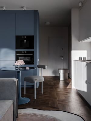 Compact apartment of 42 square meters in Minsk