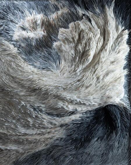 Valeriya Isyak porcelain panel "Nexus"