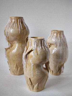 Ceramics series "Honeysuckle"