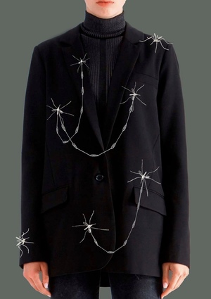 Modern Karelian decoration "Mosquito swarm"