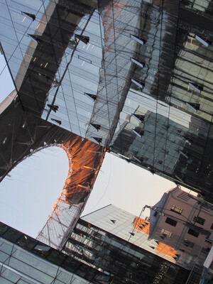 City abstraction, reflections