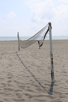 Seaside ball net