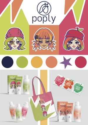 Бренд косметики по уходу за кожей для подростков «Poply»
