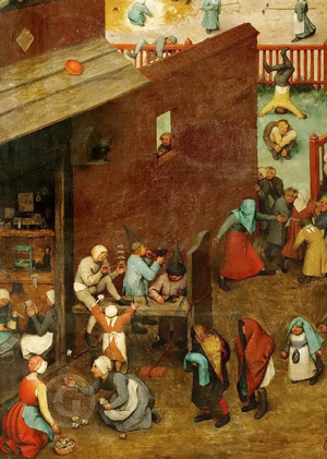 Аллегории в многофигурных композициях Питера Брейгеля Старшего