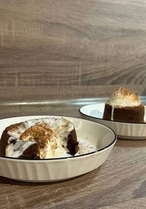 Шоколадный фондан