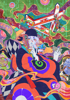 Аниме между укиё-э и glitch-art: визуальный синтез эпох и кодов
