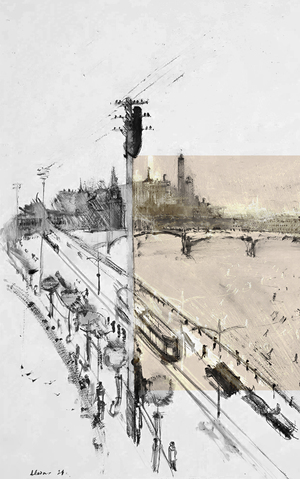 Москва в живописи и графике: визуальные образы XX века