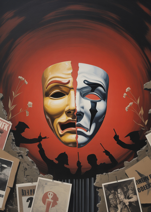 Театр сопротивления: визуальная риторика в антифашистских постановках