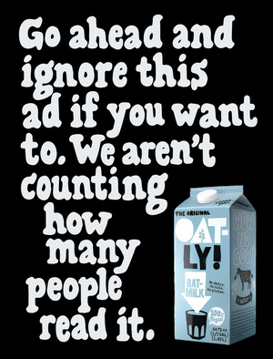 Дерзкий маркетинг бренда Oatly