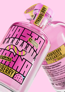 Branding and packing of Hasta Mañana alcoholic cocktails