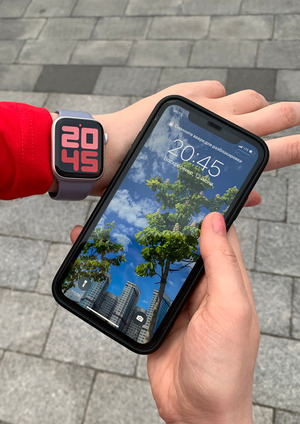 Часы в городе