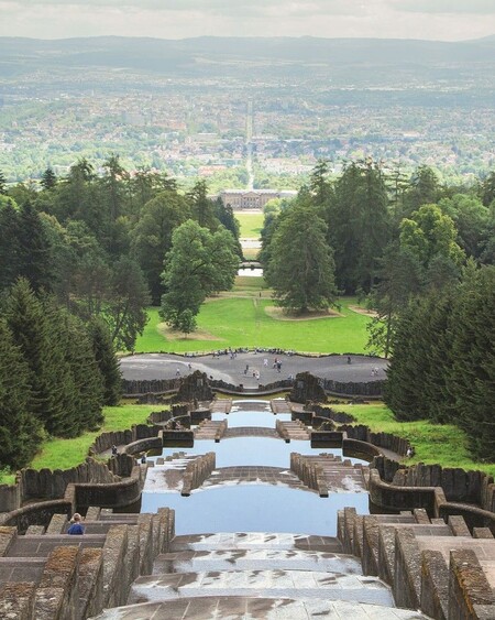 Архитектура выставки "Зеленые дворцы. Пять веков регулярного парка"