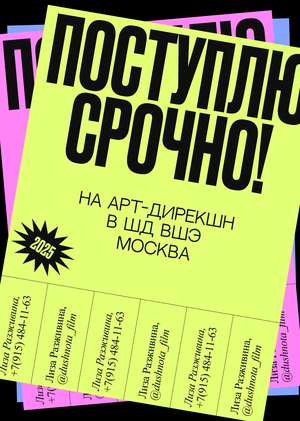 Лиза Разживина | Портфолио | Арт-дирекшн 2025 | Москва