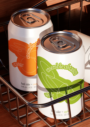 Packaging of Ensemble of Tastes cider