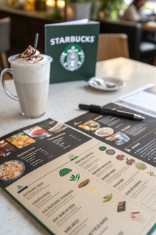 Анализ меню Starbucks