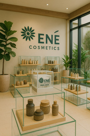 Айдентика бренда косметики глазами ИИ