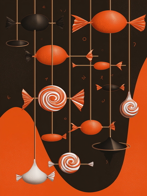 Хэллоуин & конфетки