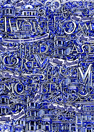 Plates for the Telling Story Festival