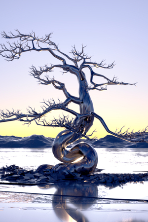 Biomimicry: silver tree