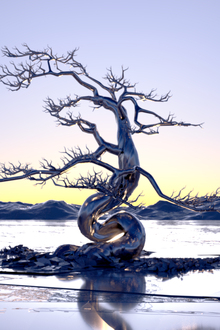 Biomimicry: silver tree