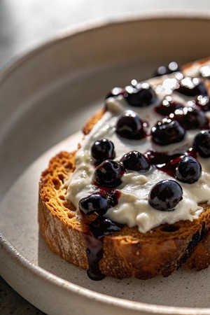 FRENCH BLUEBERRY TOAST