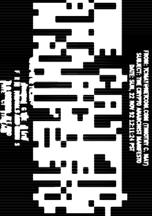 The Crypto Anarchist Manifesto