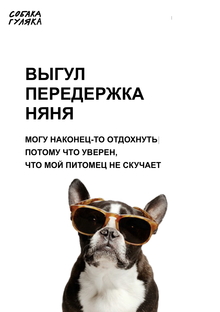 Брендинг сервиса по выгулу и догситтингу собак «Собака–гуляка» Брендинг сервиса по выгулу и догситтингу собак «Собака–гуляка»